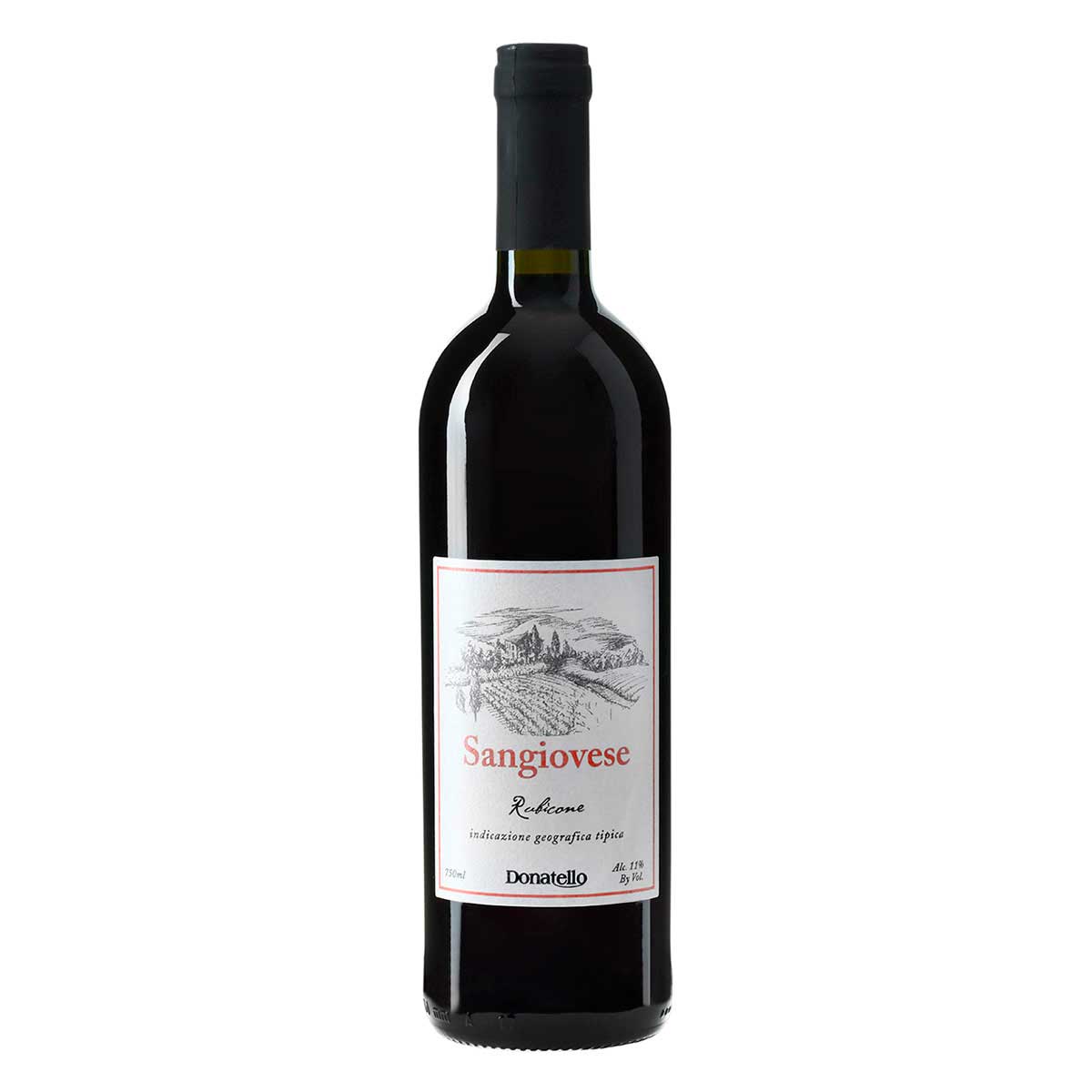 Vino Tinto Italiano Donatello Sangiovese Rubicone 750ml