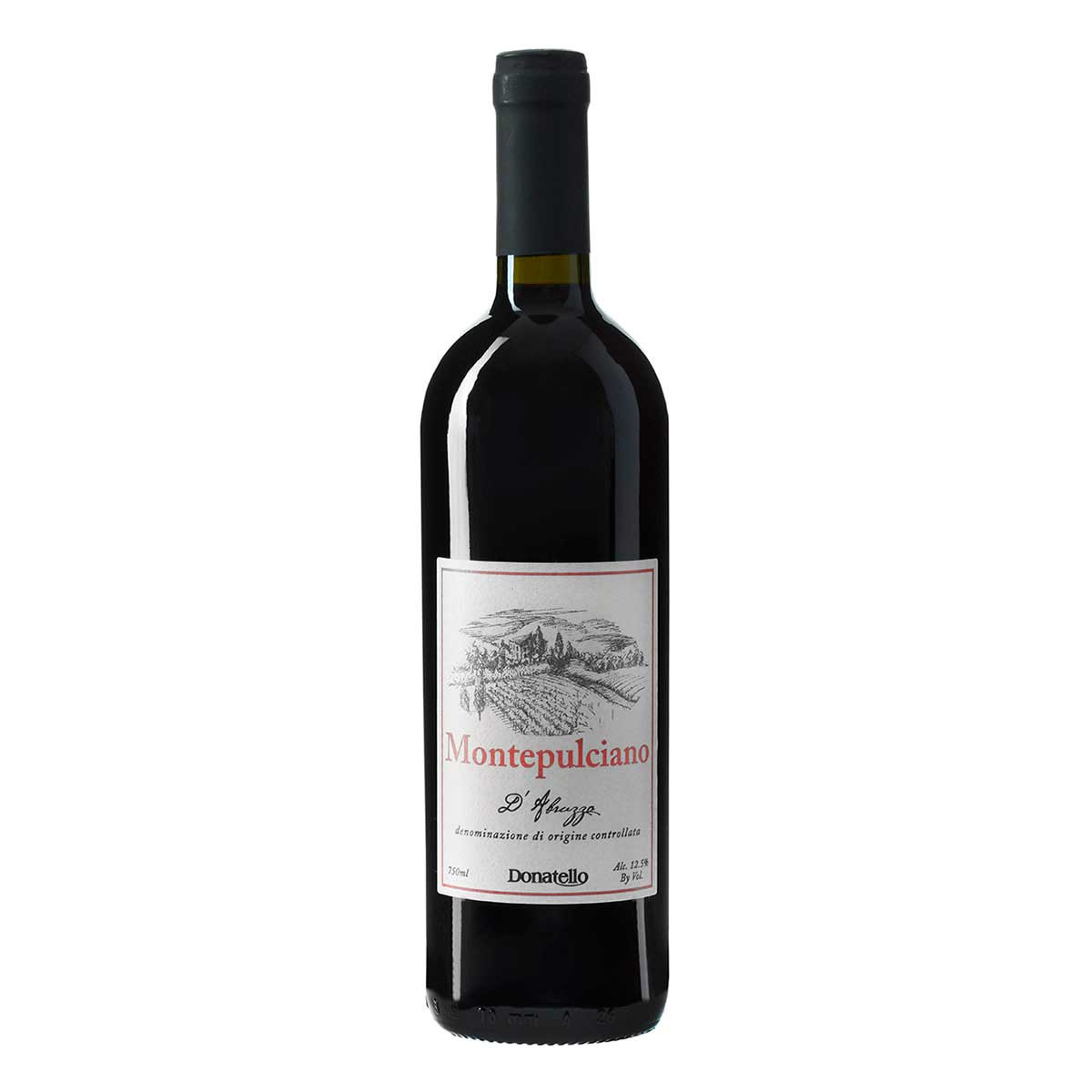Vino Tinto Italiano Donatello Montepulciano 750ml
