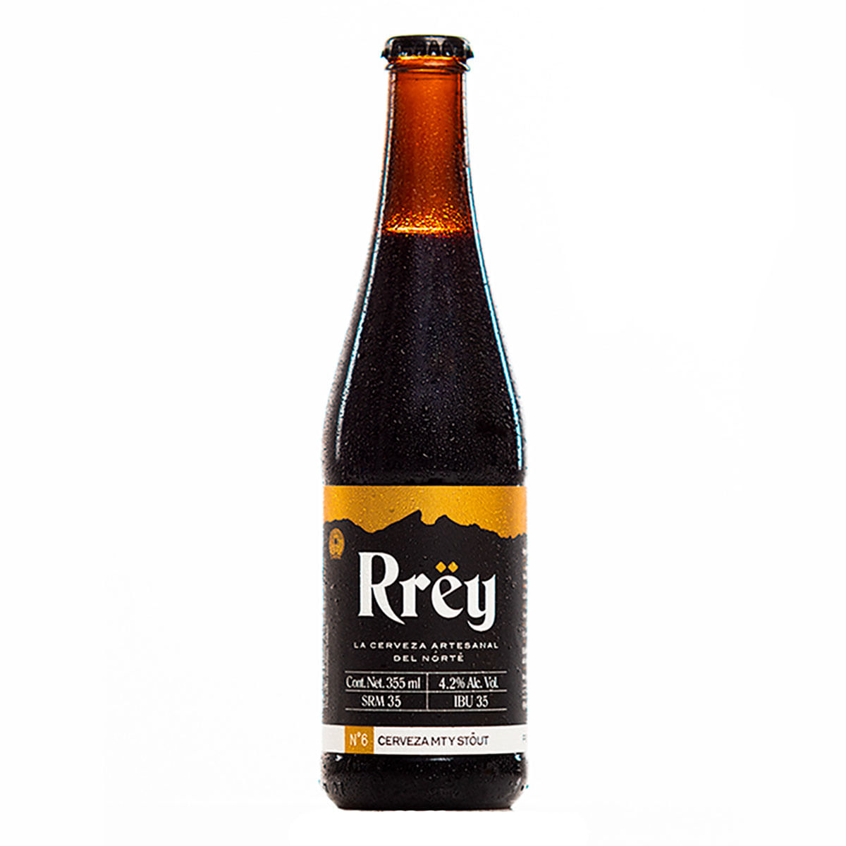 Cerveza Rrëy Estilo Monterrëy Stout 355 ml