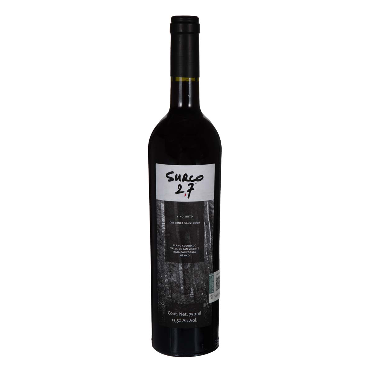 Vino Tinto Mexicano Surco 2.7 750ml