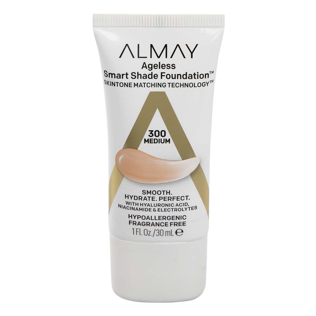 Base De Maquillaje Almay Hipoalergénica Con Ácido Hialurónico Med 30ml