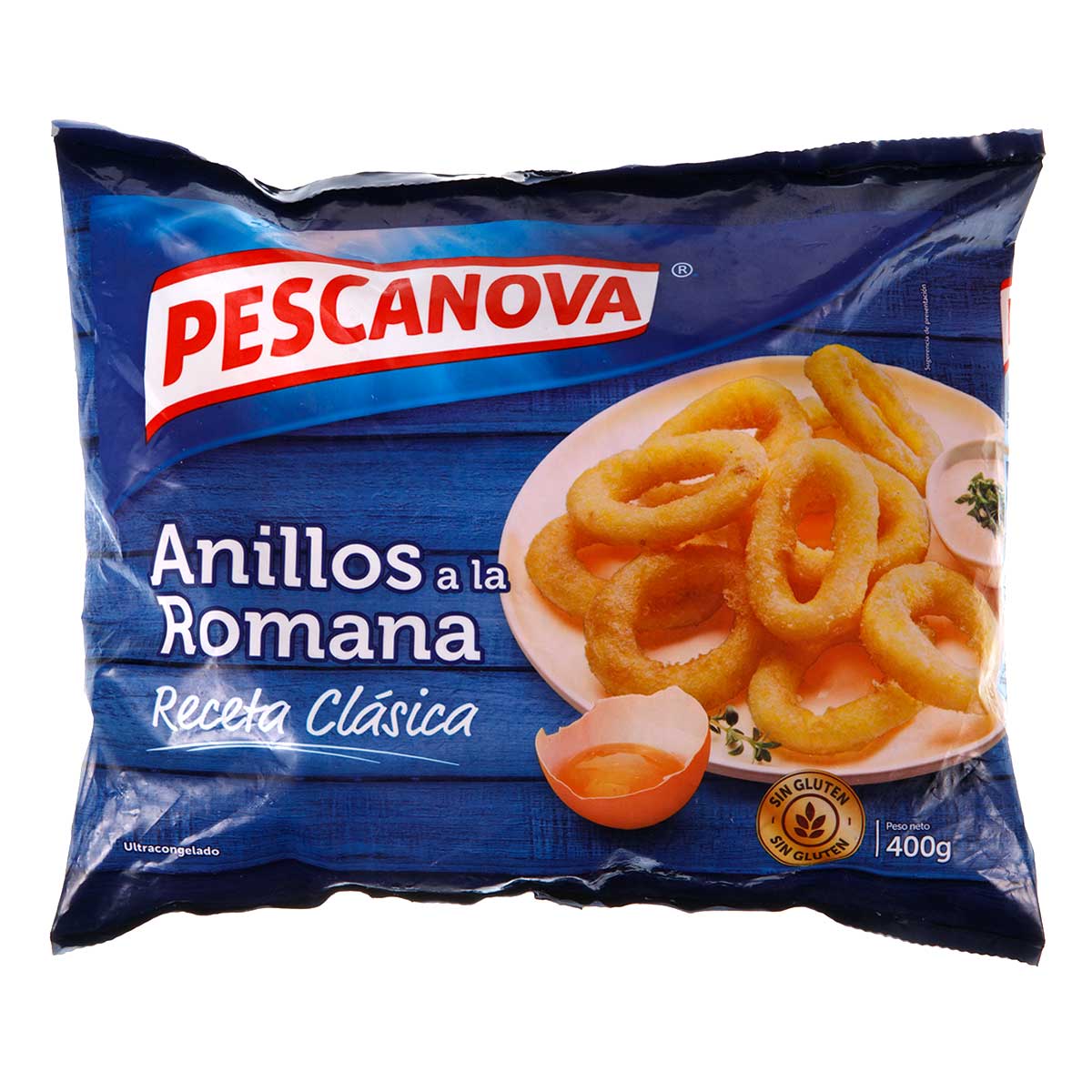 Anillos A La Romana Pescanova 400g