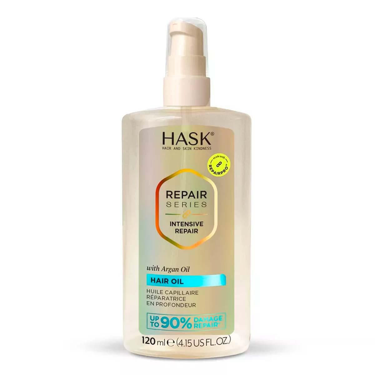 Aceite Capilar Hask Reparador Intensivo Argán 120ml