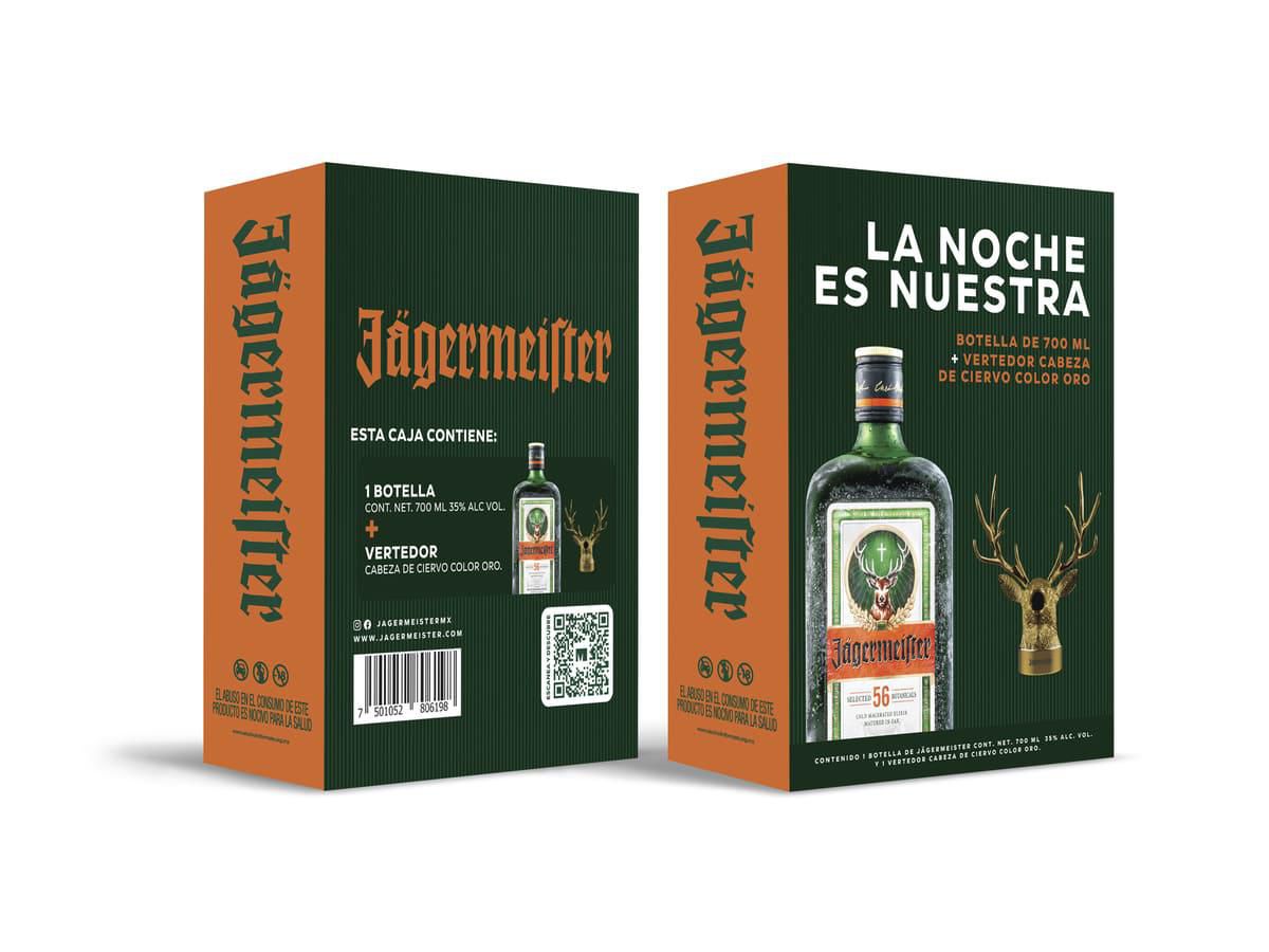Licor Jagermeister Tapa Ciervo 700ml
