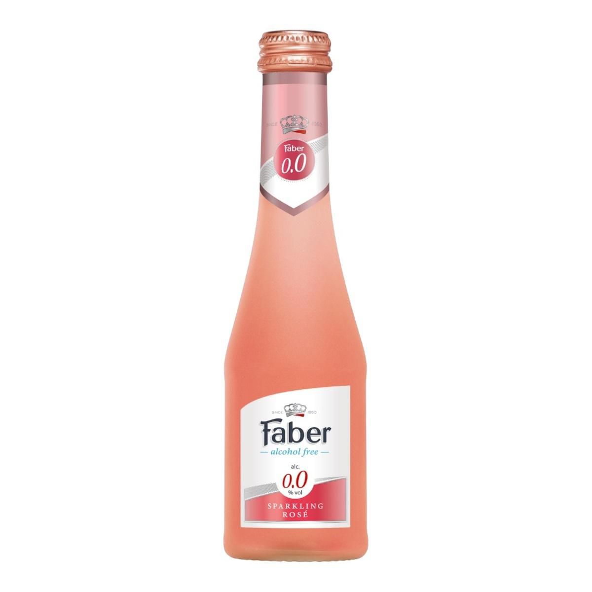 Vino Espumoso Faber Rosado 0.0 Botella de 200ml