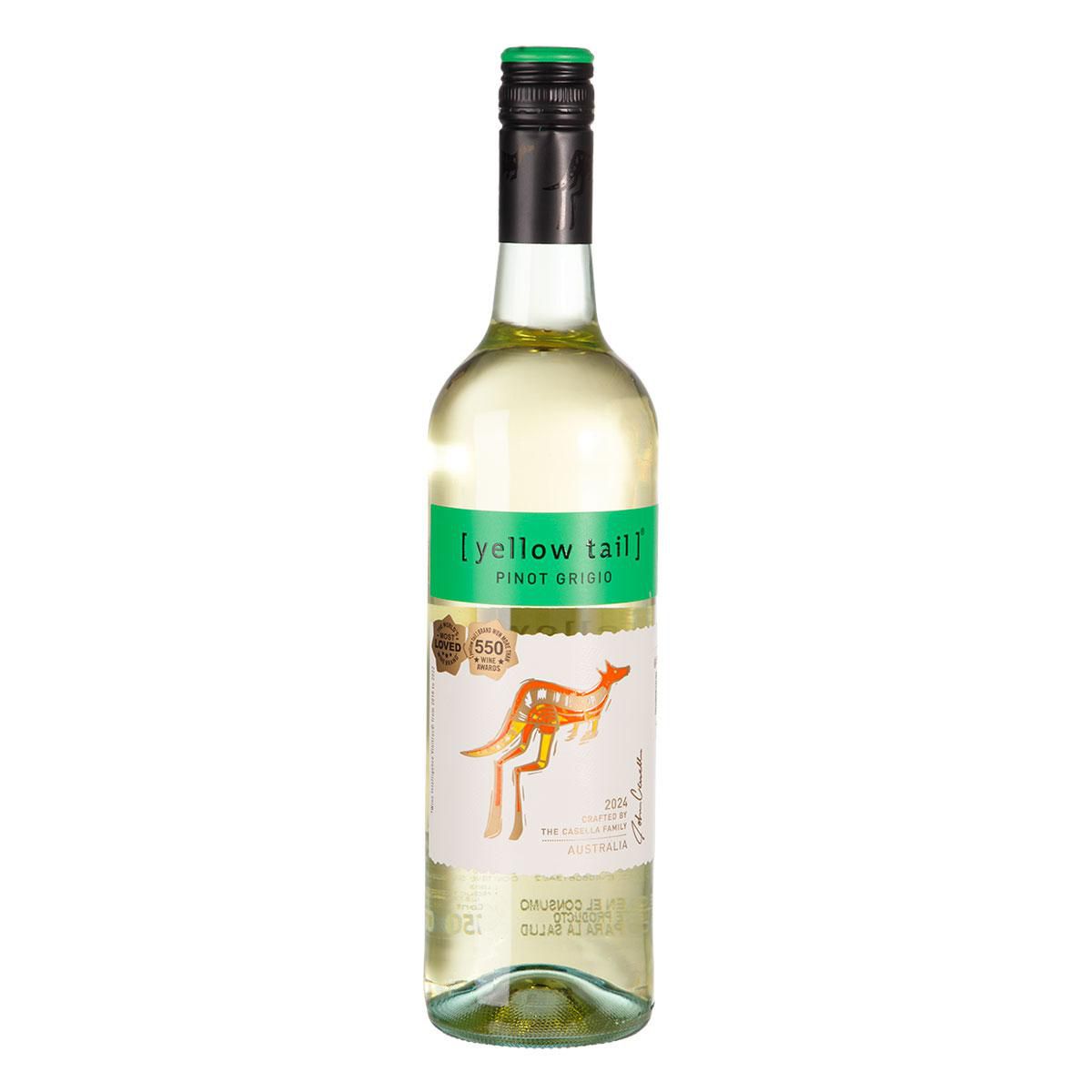 Vino Blanco Yellow Tail Pinot Grigio 750 ml