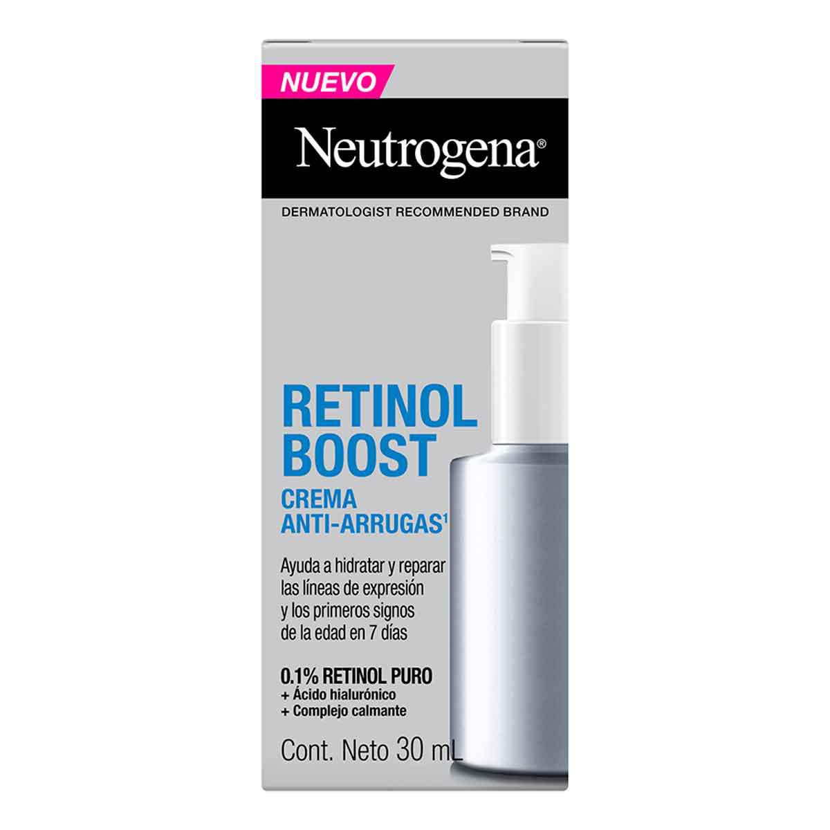 Crema Facial Crema Neutrogena Retinol Boost 30ml