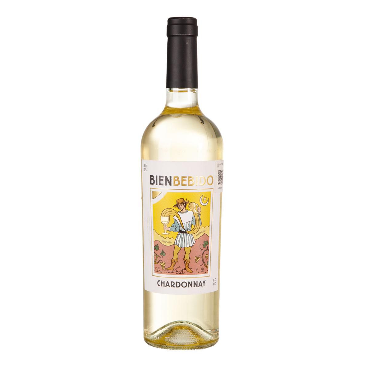 Vino Blanco Chardonnay Bienbebido, 2025 750ml
