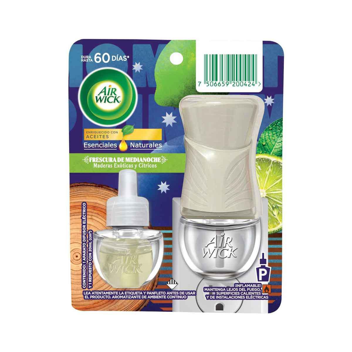 2 Pack Aromatizante Air Wick Elec Mad Ex Citricos