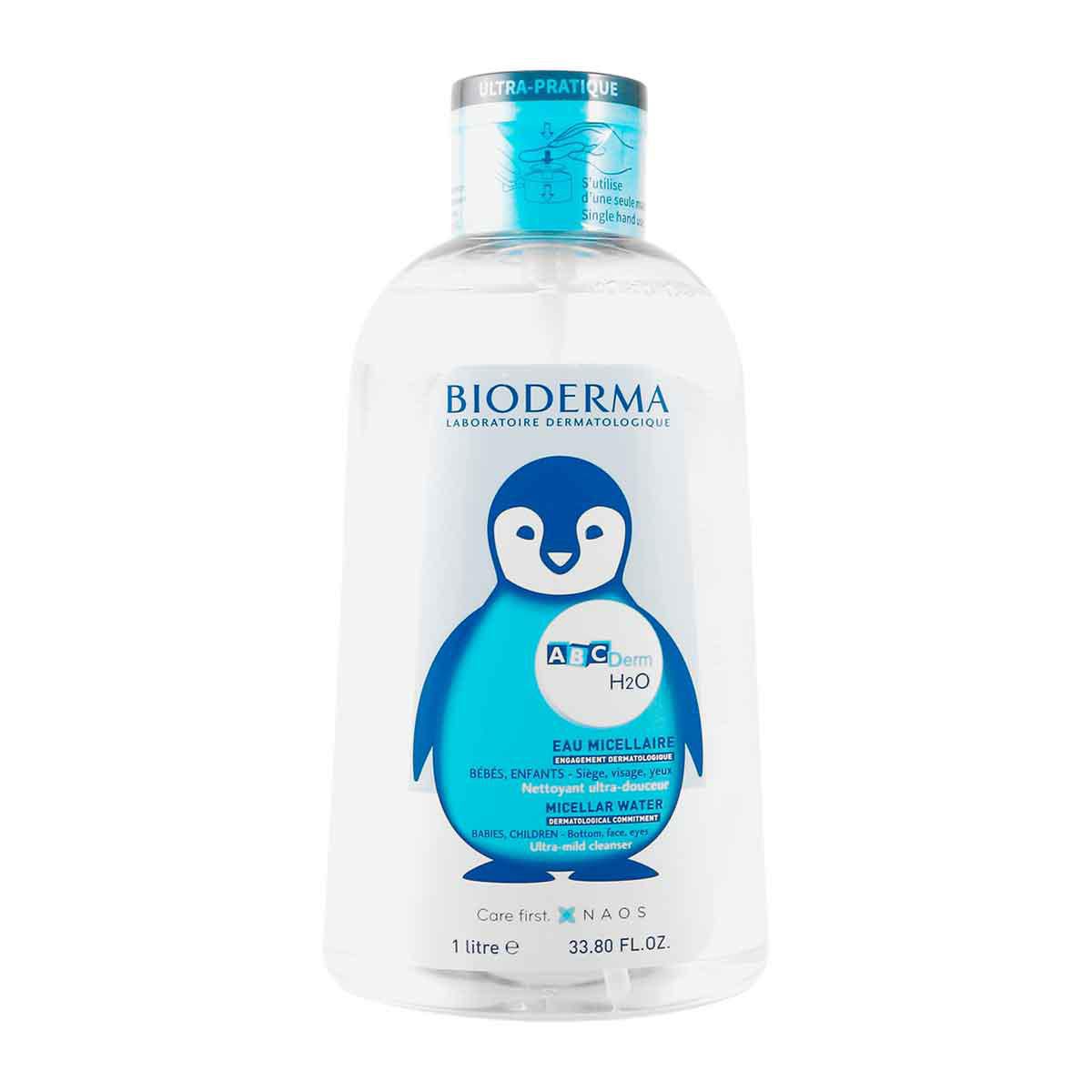 Agua Micelar Bioderma Abcderm H2o 1l