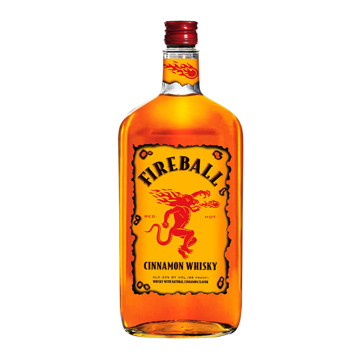 Whisky Cinnamon Fireball Red 750ml