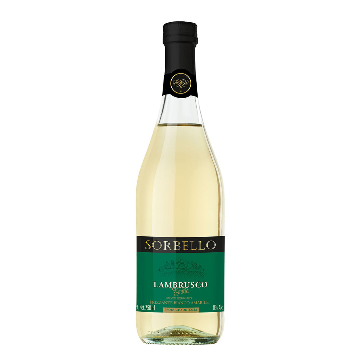 Vino Blanco Sorbello Lambrusco 750 ml