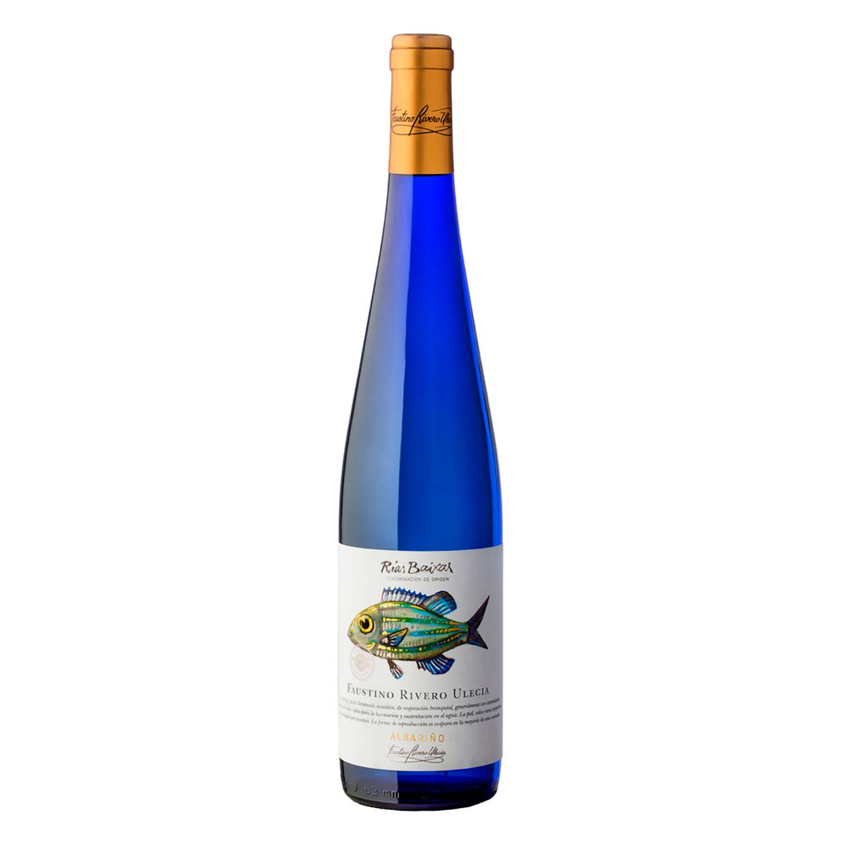 Vino Blanco Español Rias Baixas Faustino Rivero 750ml
