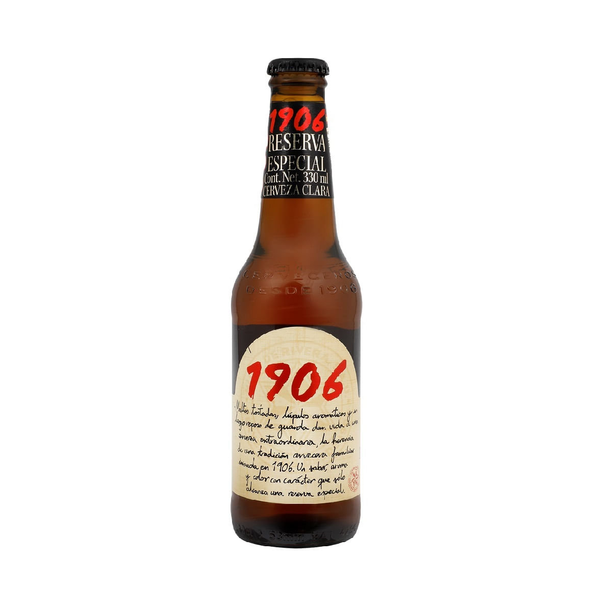 Cerveza Artesanal Lager 1906 Reserva Especial 330ml