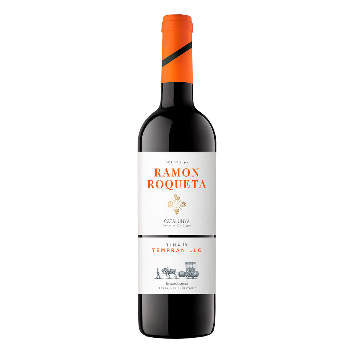 Vino Tinto Español Ramon Roqueta Tempranillo 750ml