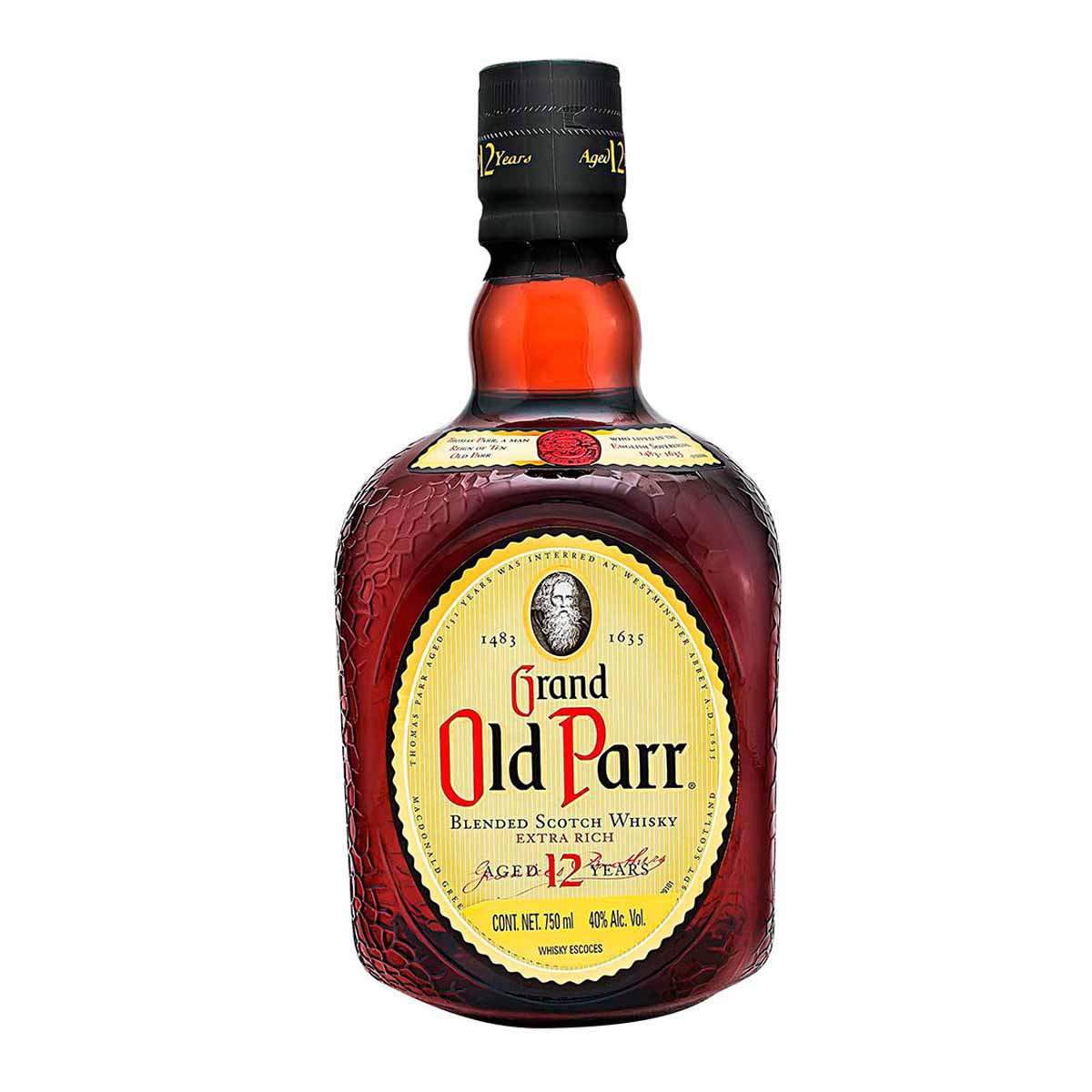 Whisky Old Parr 12 años Blended Scotch 750ml