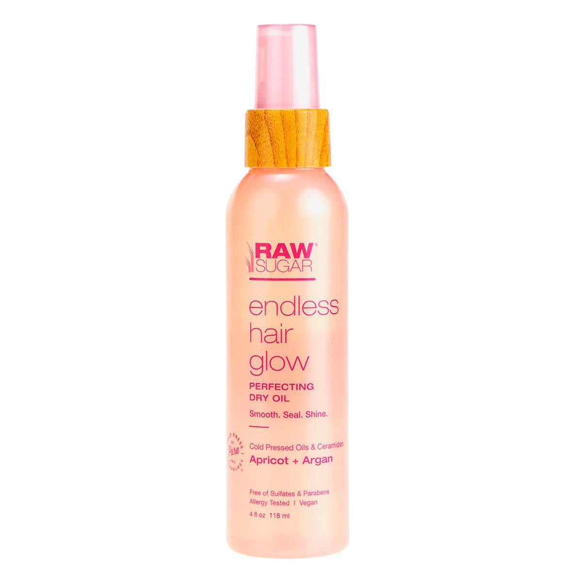 Aceite Seco Capilar Raw Sugar Glow Perfeccionador Argán Y Albaricoque 118ml