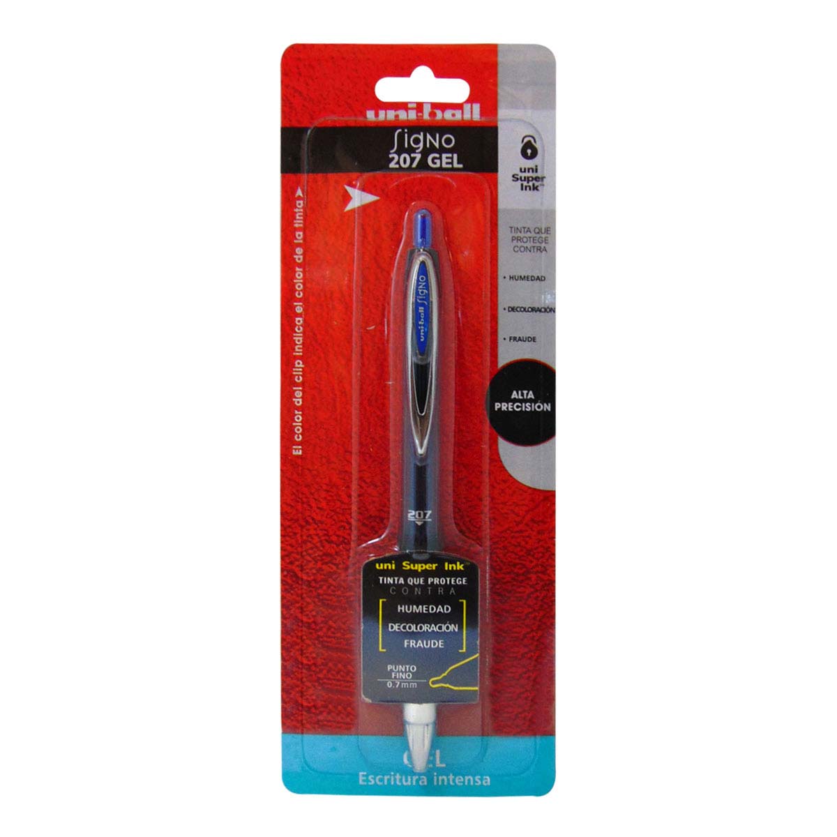 Azor Bolígrafogel Signo 0.7mm Azul Blíster Con 1 Pieza Punto Fino