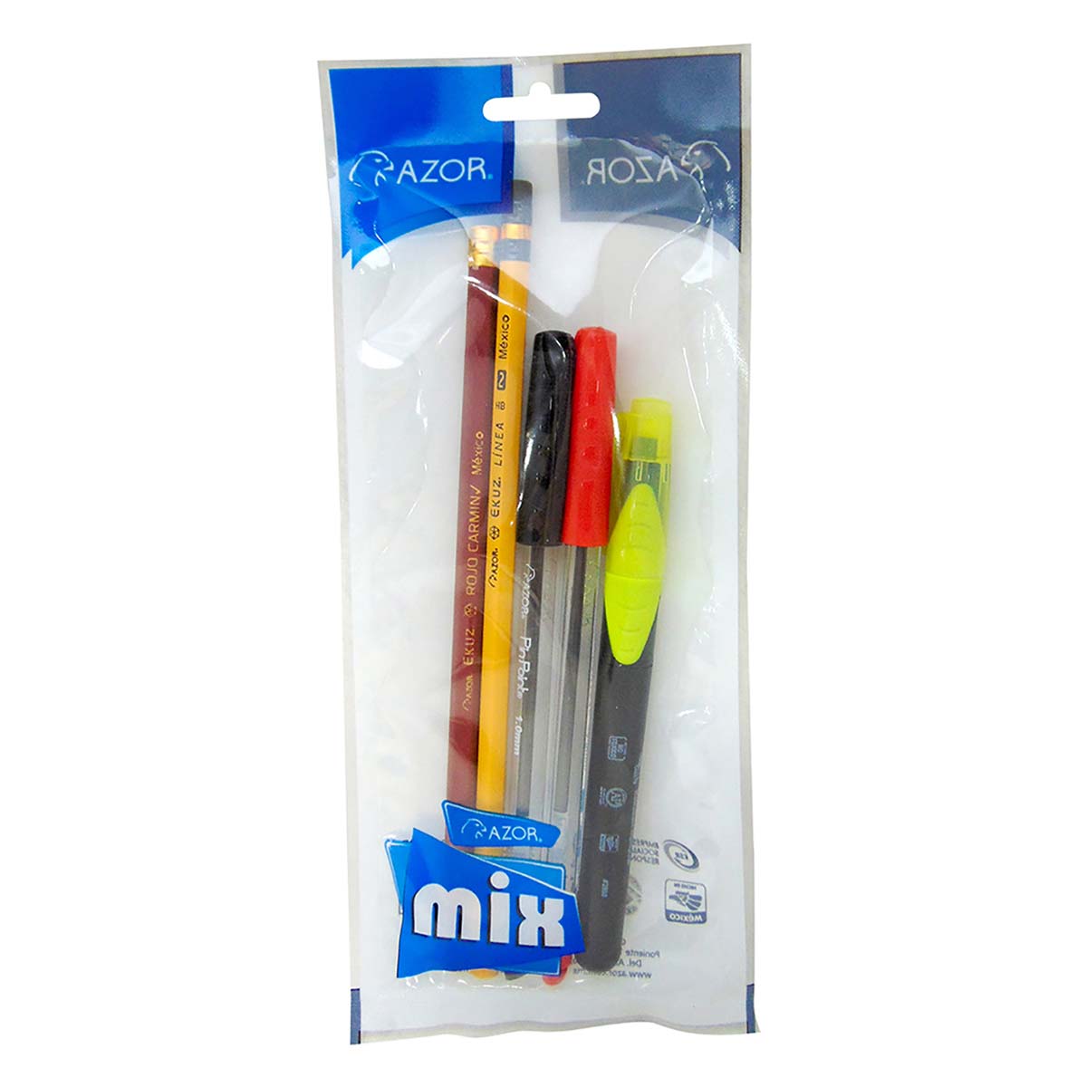 Azor Mix 5 Piezas