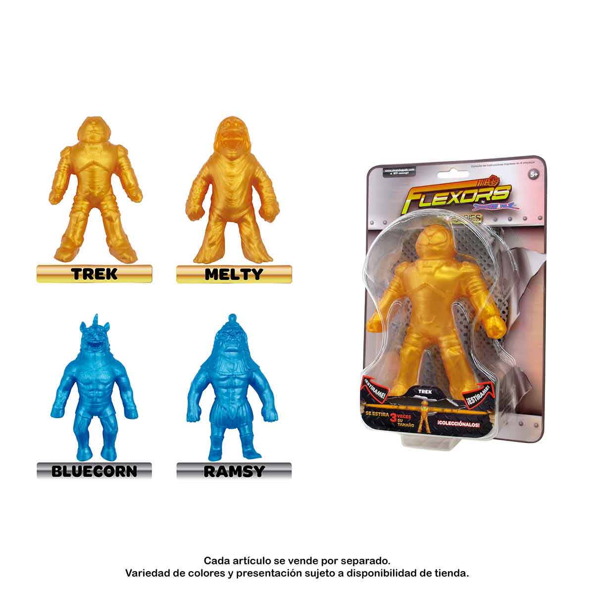Figs. Flexors 6" S. Metalica