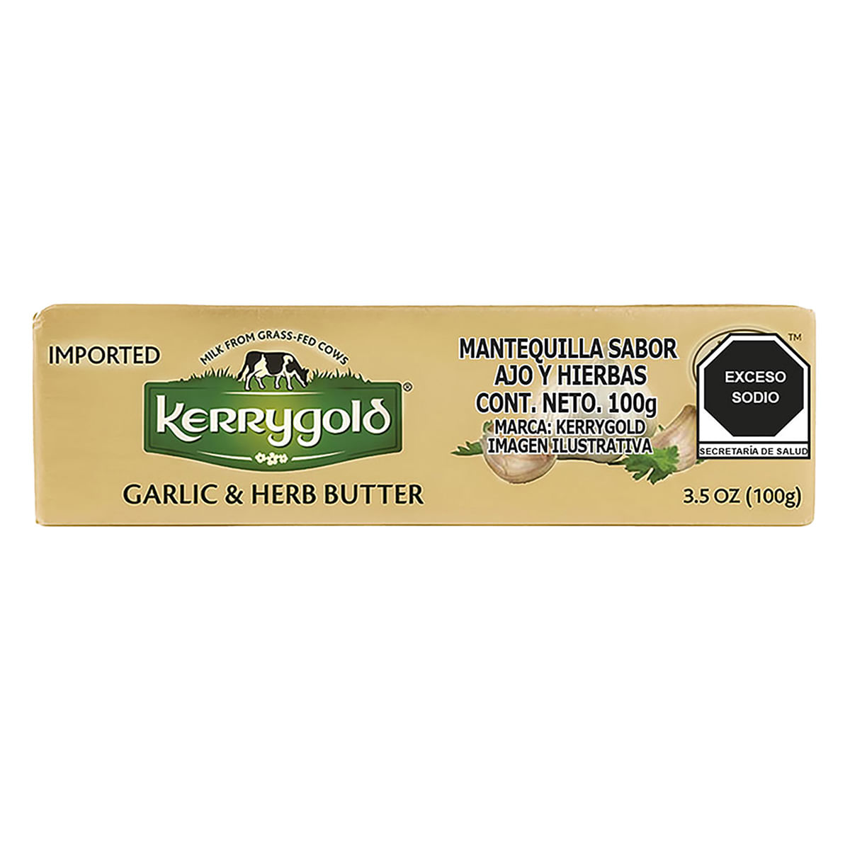 Mantequilla Ajo Y Hierbas Kerrygold 100g