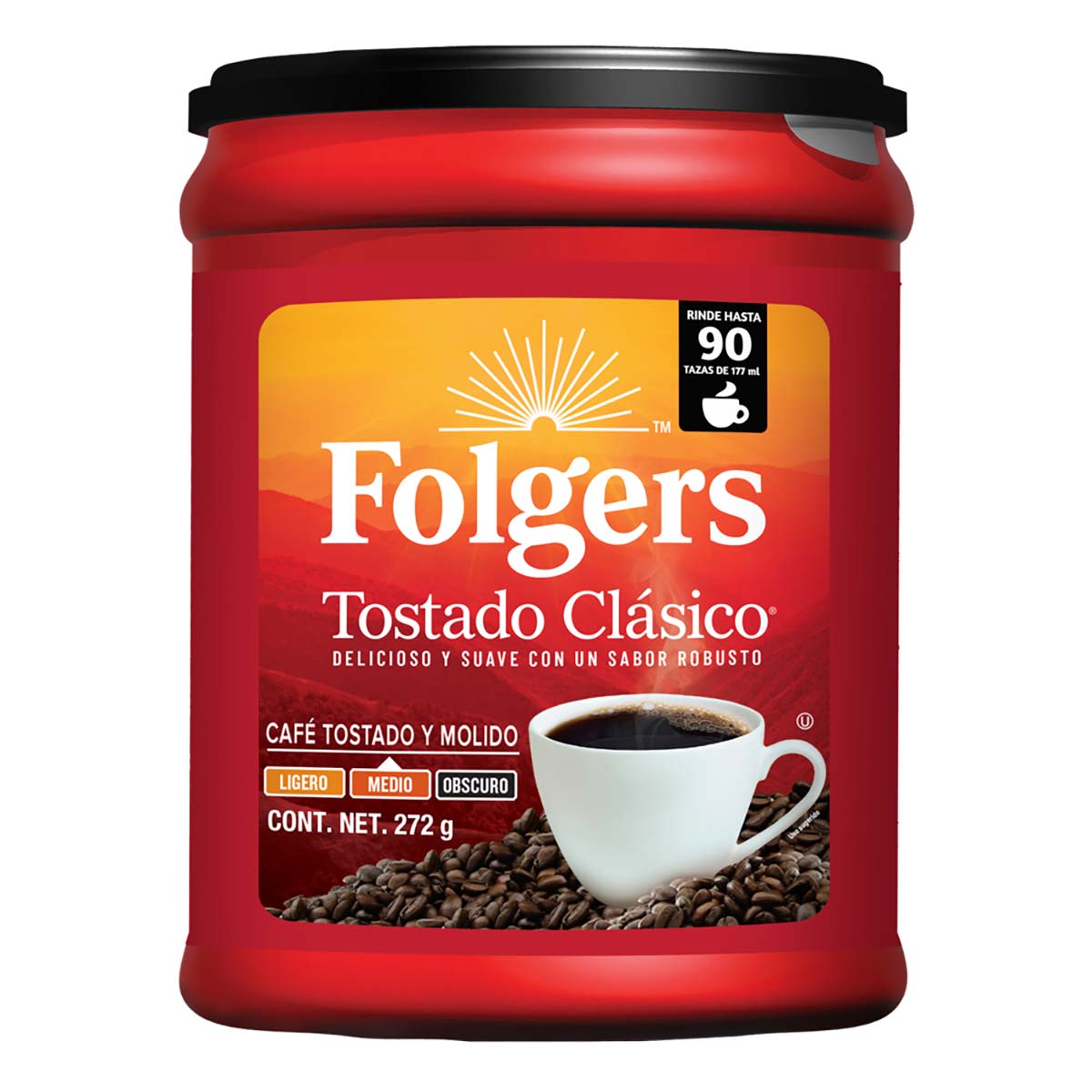 Café Folgers Tostado Clásico 272g