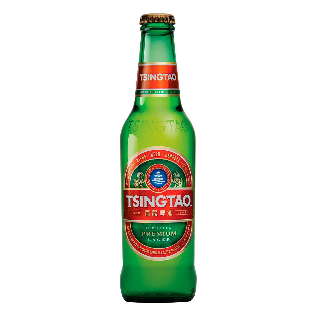 Cerveza Tsingtao China Pilsner Clara 330ml