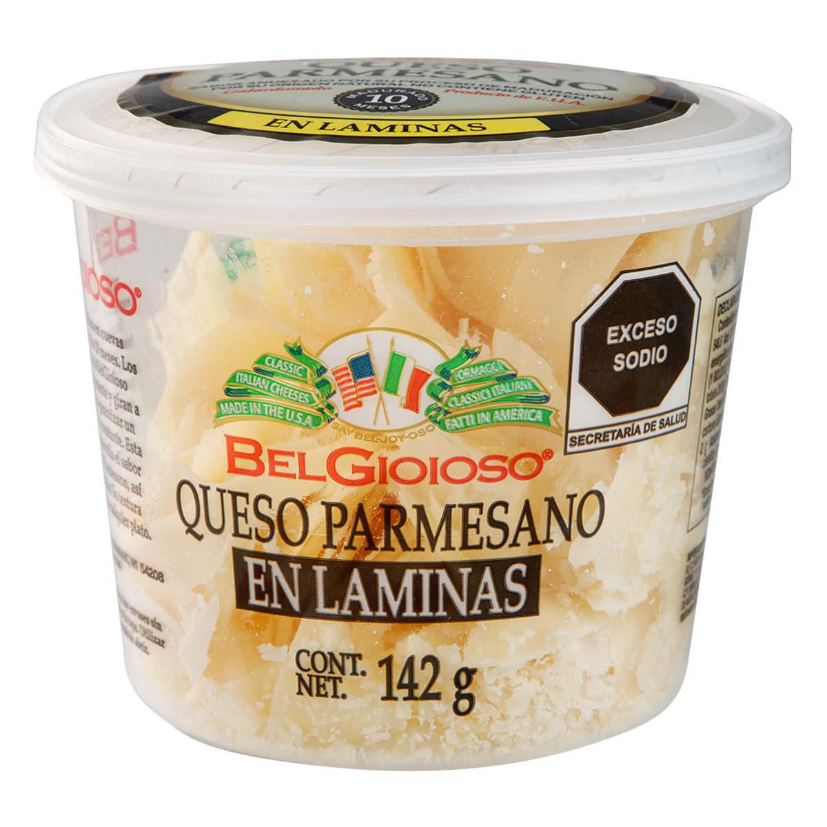 Laminas De Queso Belgioioso Parmesano 12/142g