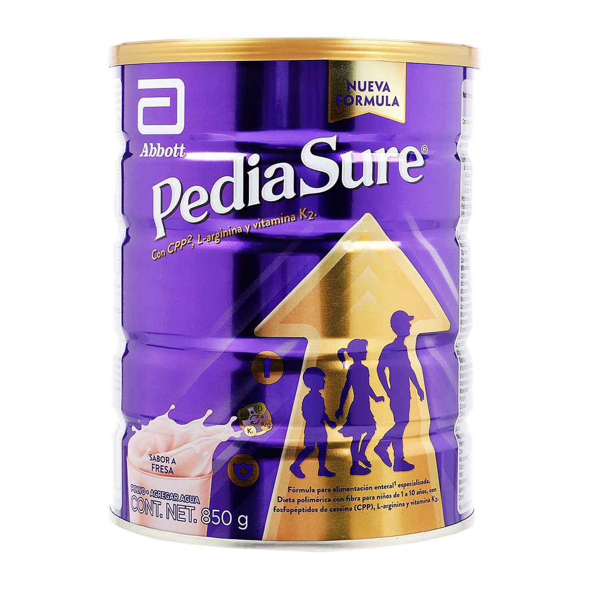 Suplemento Alimenticio Pediasure Sabor Fresa 850g