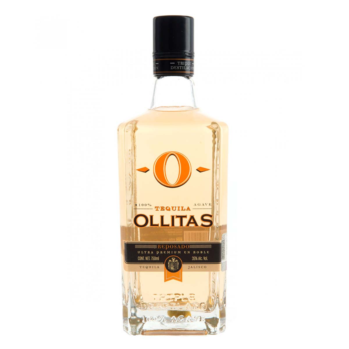 Tequila Ollitas Reposado 100% Agave 750ml