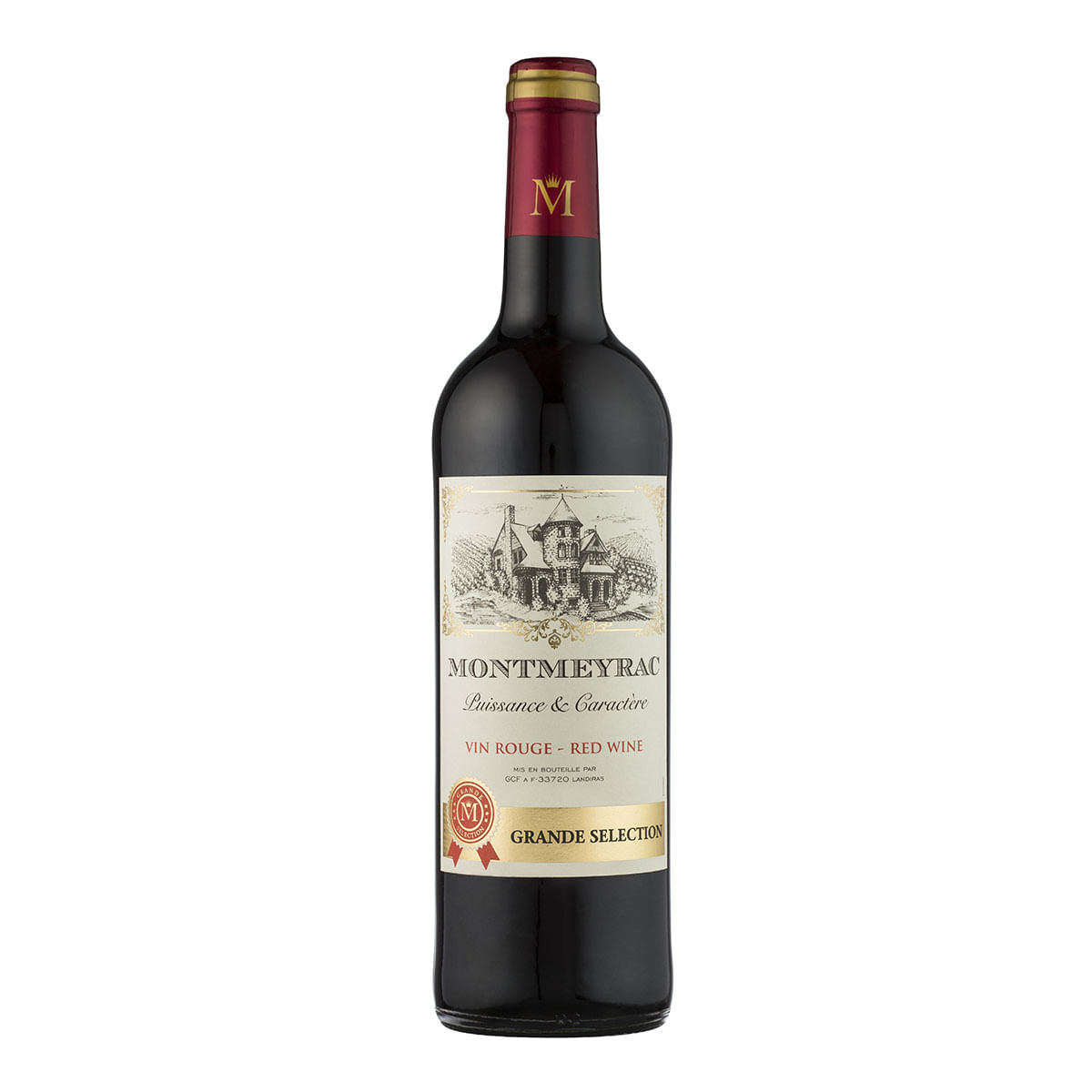 Vino Tinto Español Montmeyrac Semi dulce de 750ml