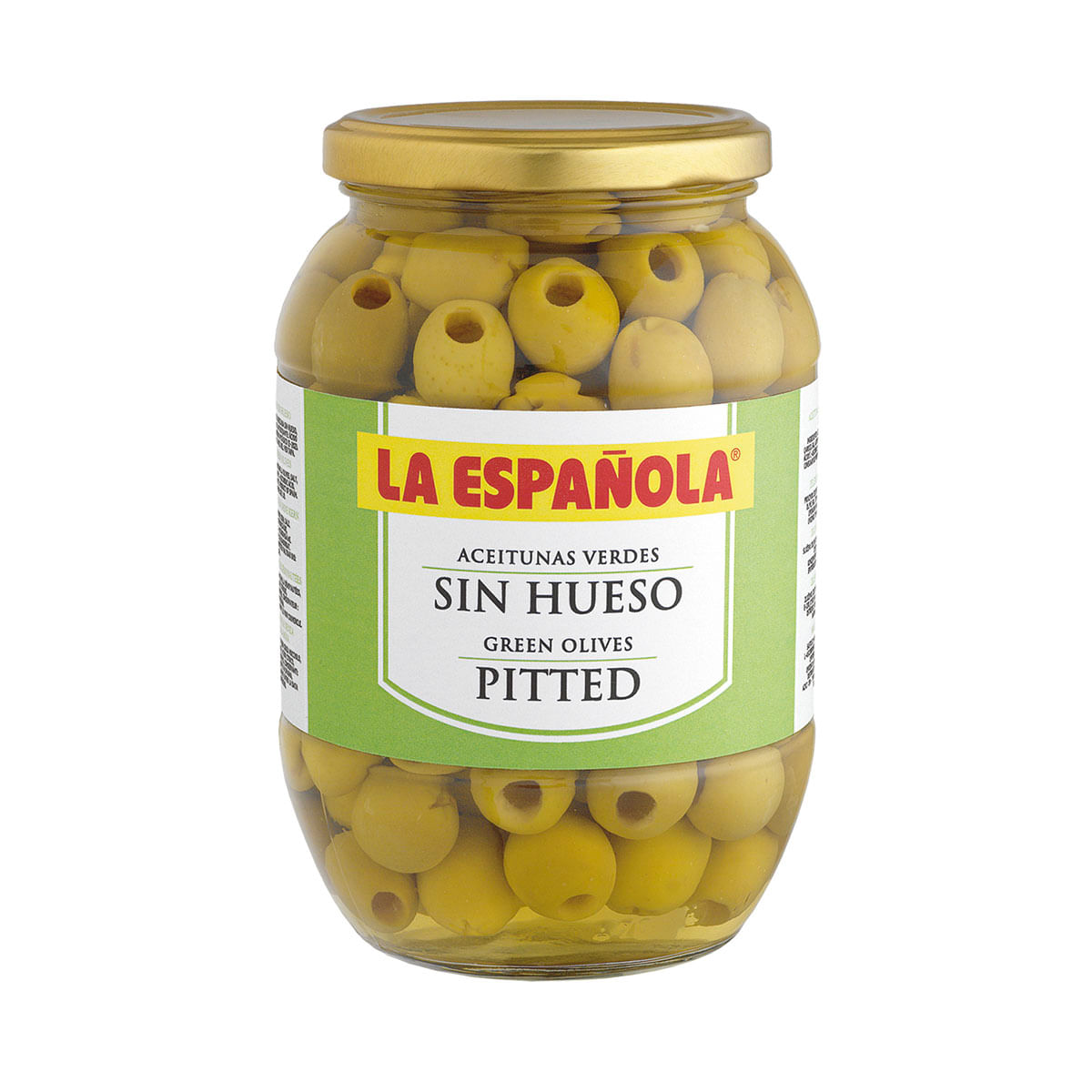 Aceituna La Española Barril De Cristal Sin Hueso 835 Gr