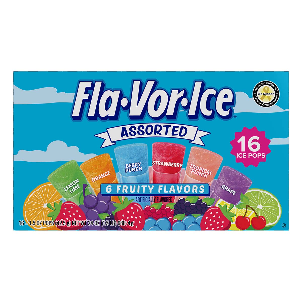 Bolis Fla-Vor-Ice Frutas 42.5g