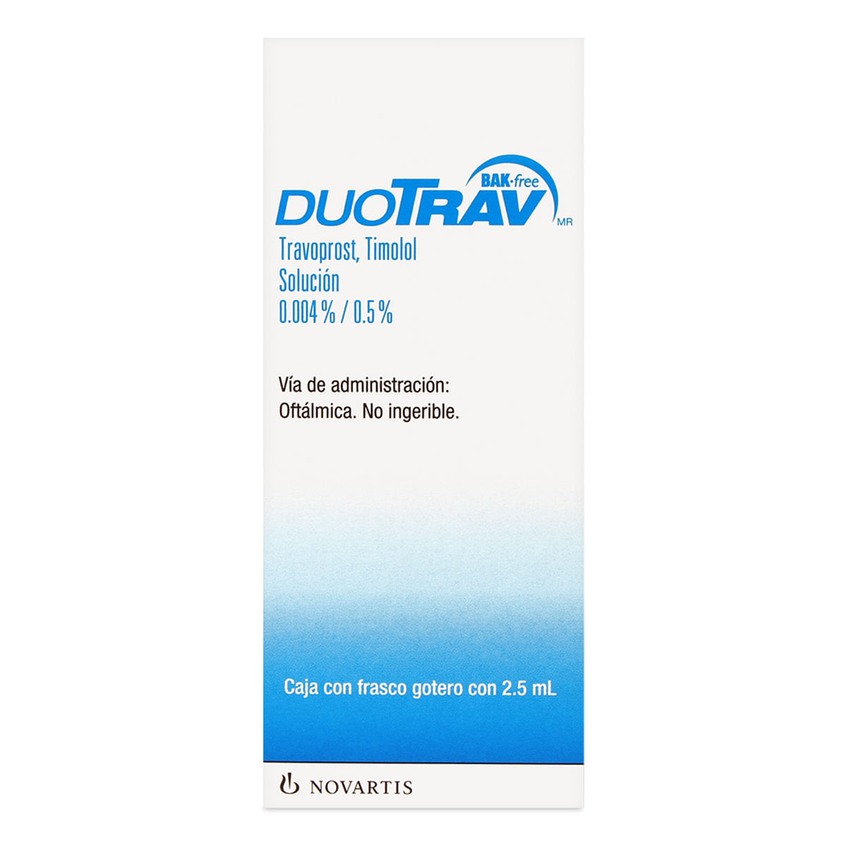 Solución Duotrav Frasco Gotero Con 2.5ml