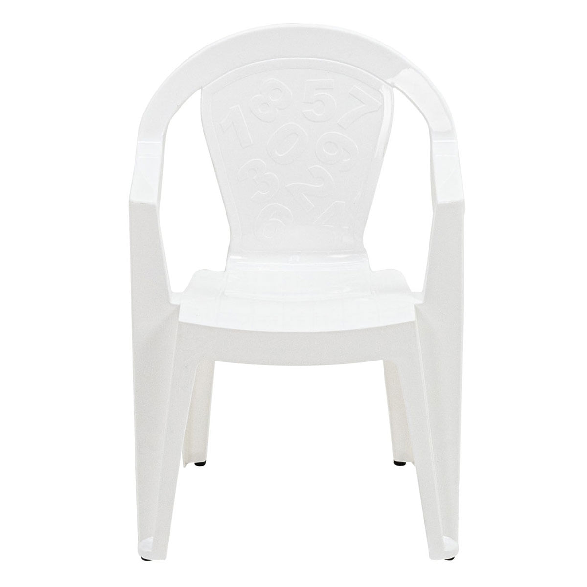 Silla Polycar Baby Infantil Blanca