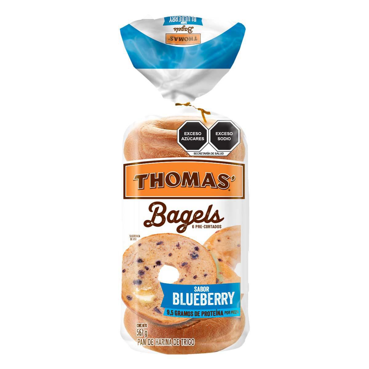 Bagels Thomas Blueberry 567g