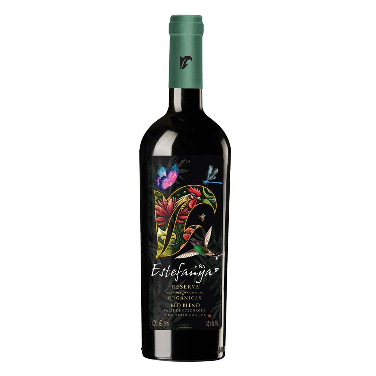 Vino Tinto Estefanya Organico 750 ml