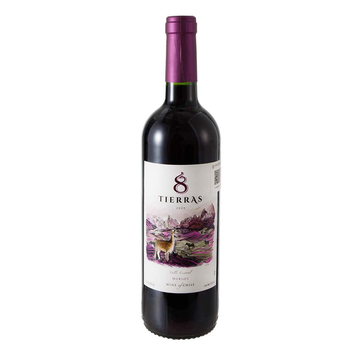 8 Tierras Merlot Reserva
