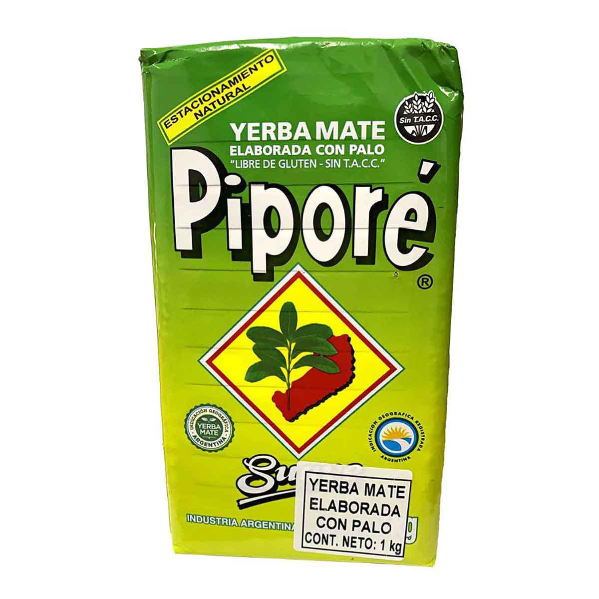Yerba Mate Pipore Suave 1kg