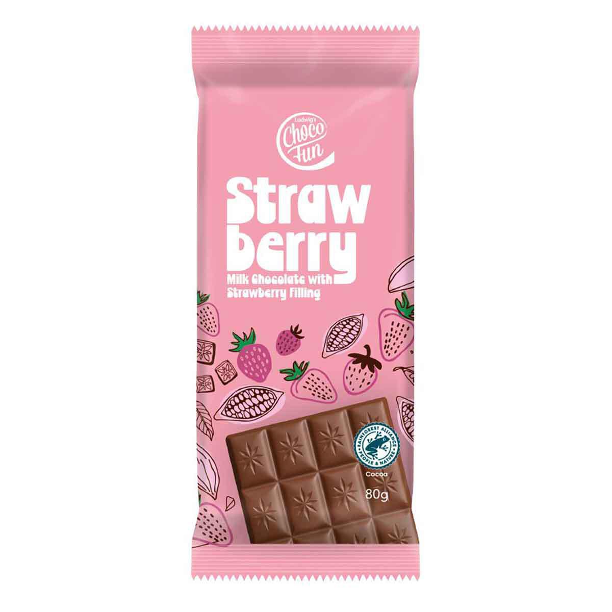 Chocolate Choco Fun Fresa 80g