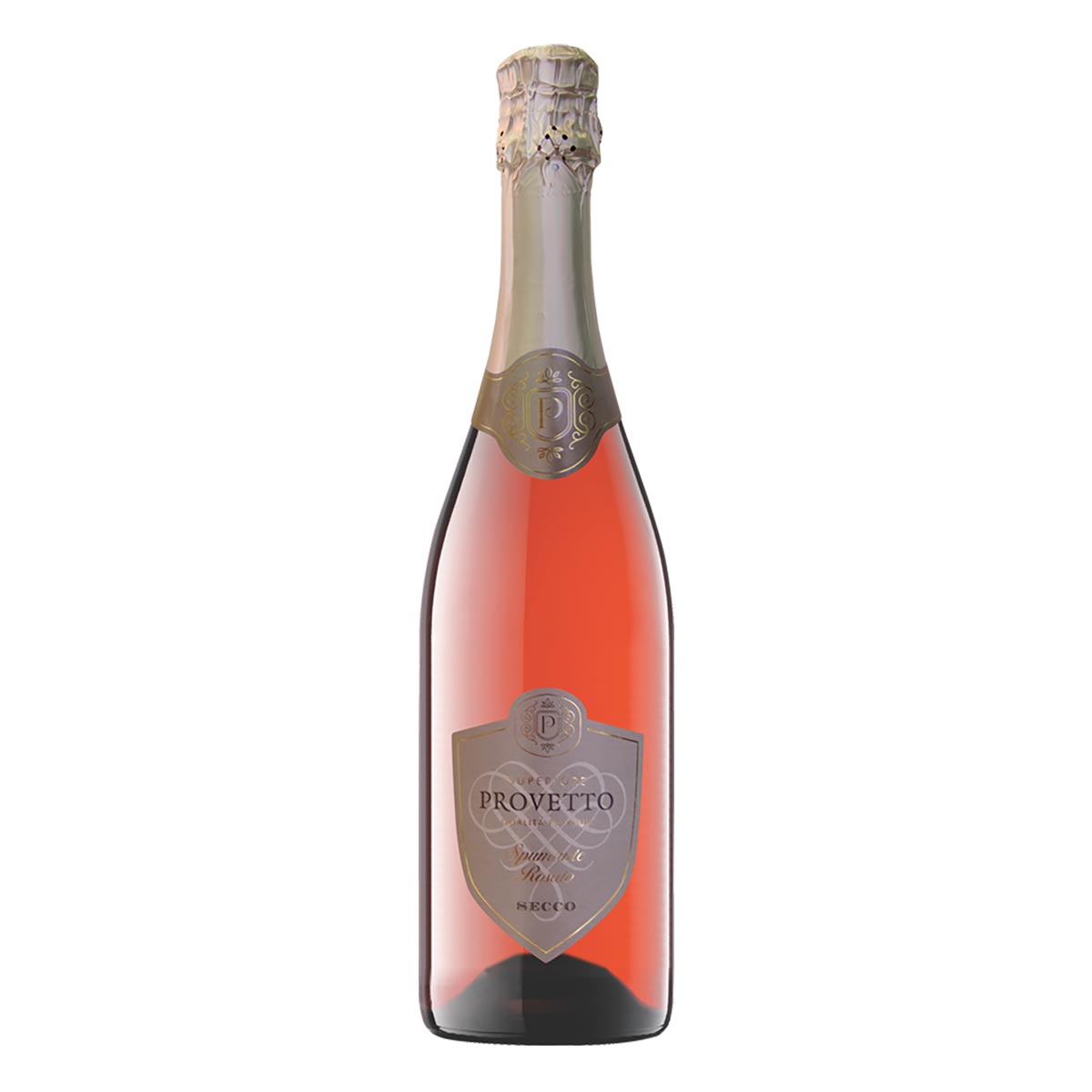 Vino Espumoso Español Provetto Rosado Sec 750ml