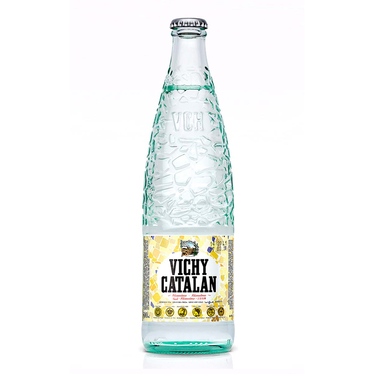 Agua Carbónica Marinter Vichy Catalan Natural Mineral De 500ml