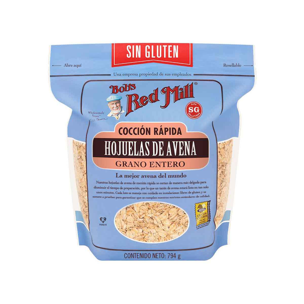 Avena Bob'S Red Mill Rápida Cocción Sin Gluten 794g