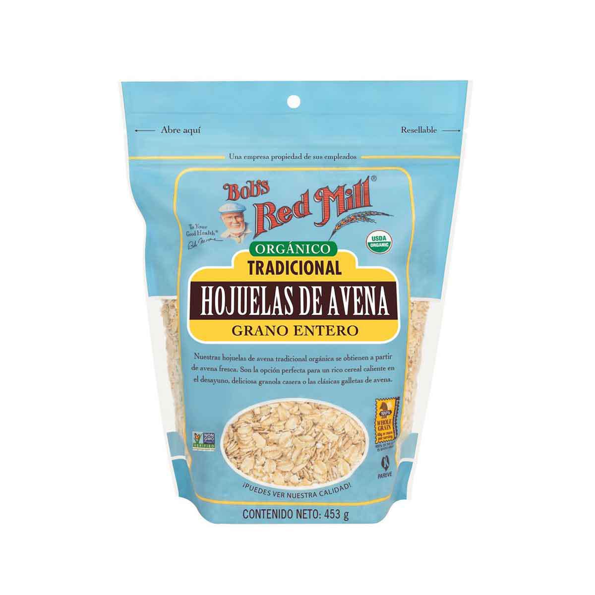 Avena Bob'S Red Mill Organica Tradicional 453g