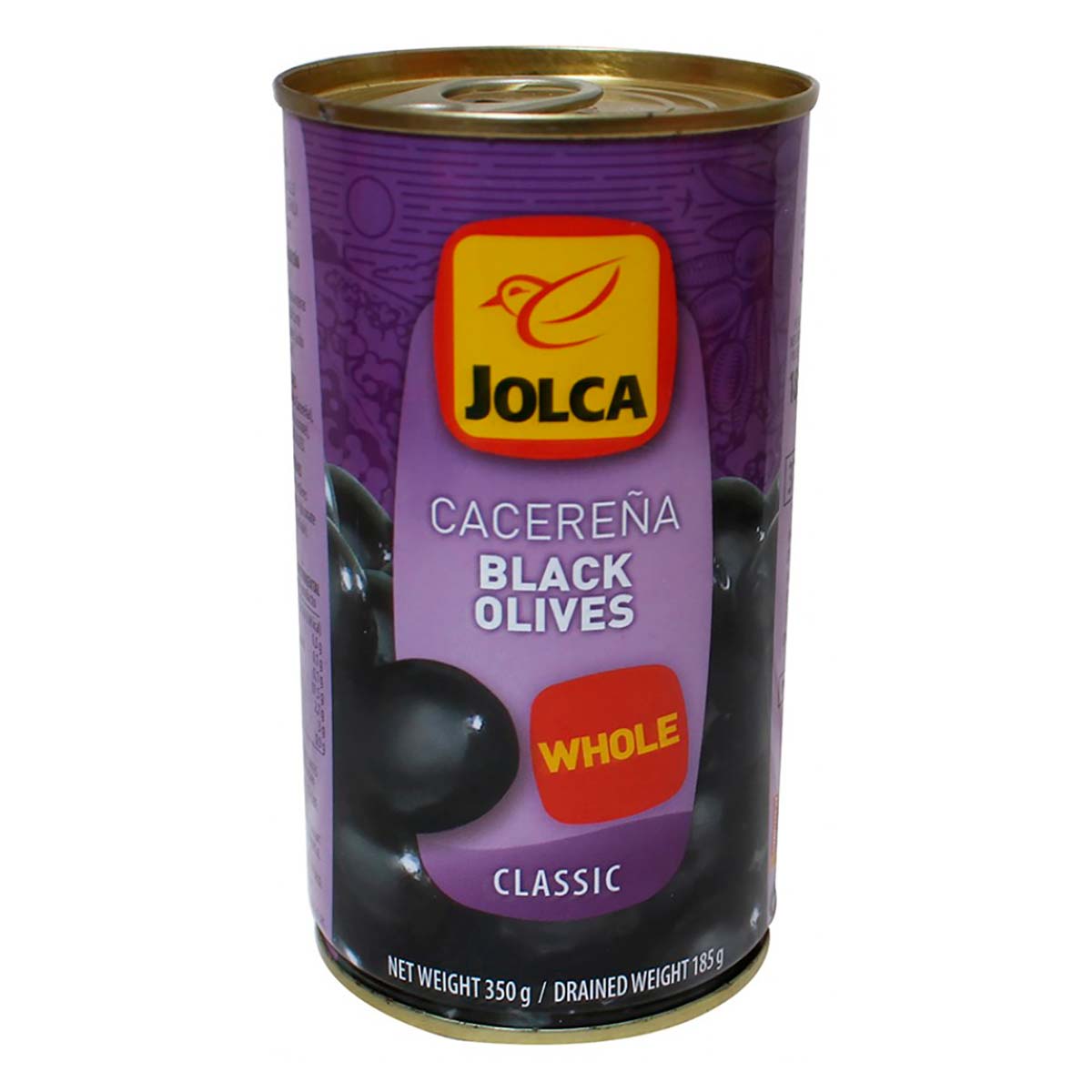 Aceituna Jolca Negra Con Hueso 350g