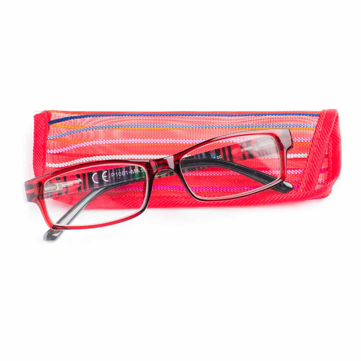 Lentes Para Vista Cansada Spl 1001 Color Marrón Graduación +1.00 Con Estuche