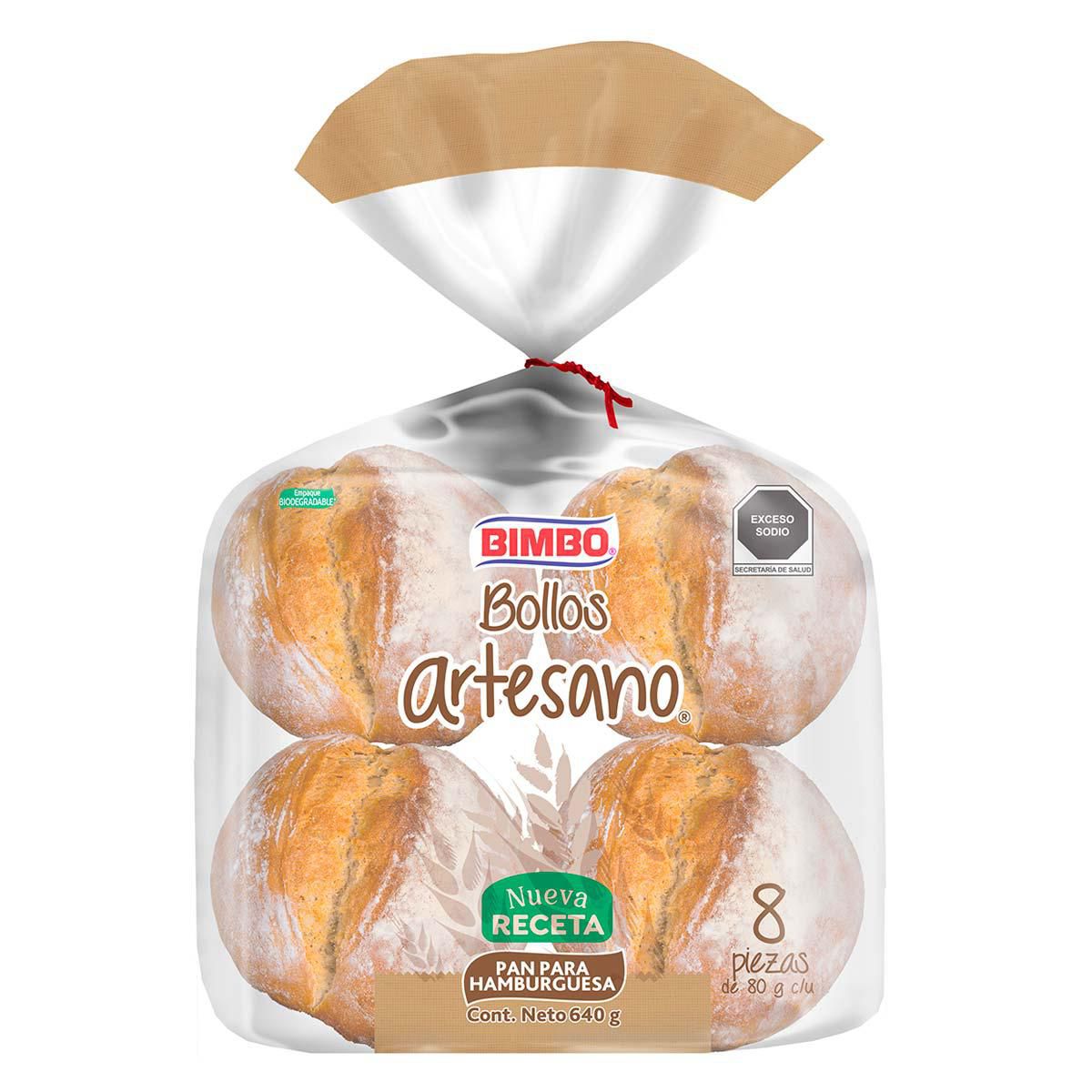 Bollos Bimbo Artesano 640g
