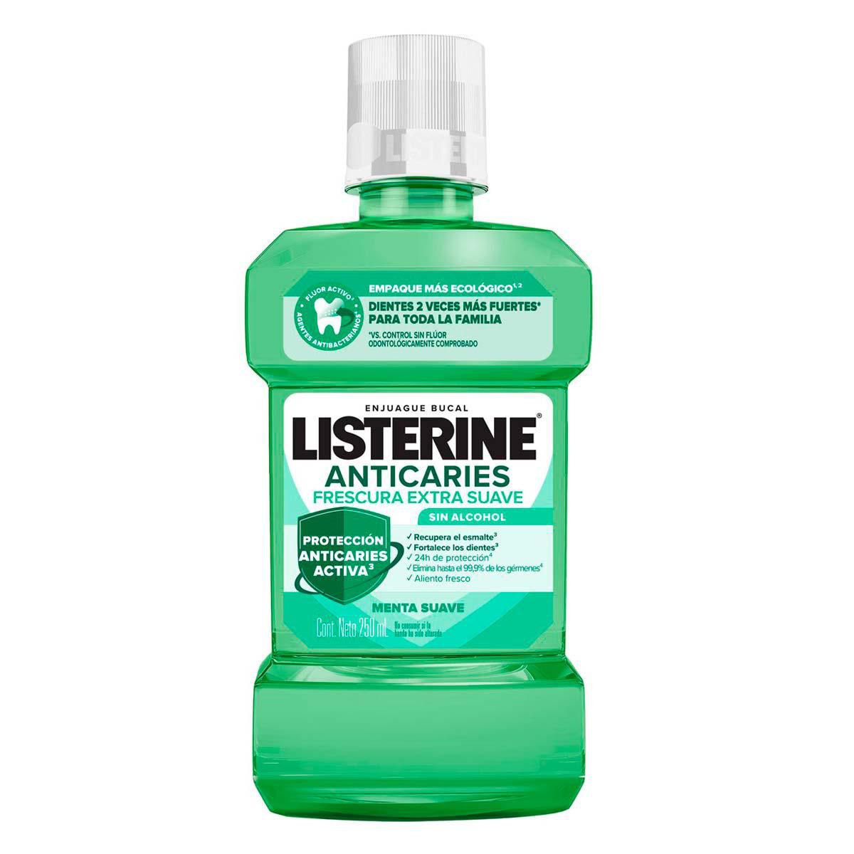 Enjuague Bucal Listerine Anticaries Zero 250ml