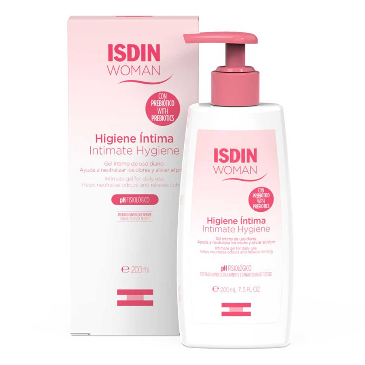 Gel Íntimo Isdin Woman Higiene Uso Diario 200ml