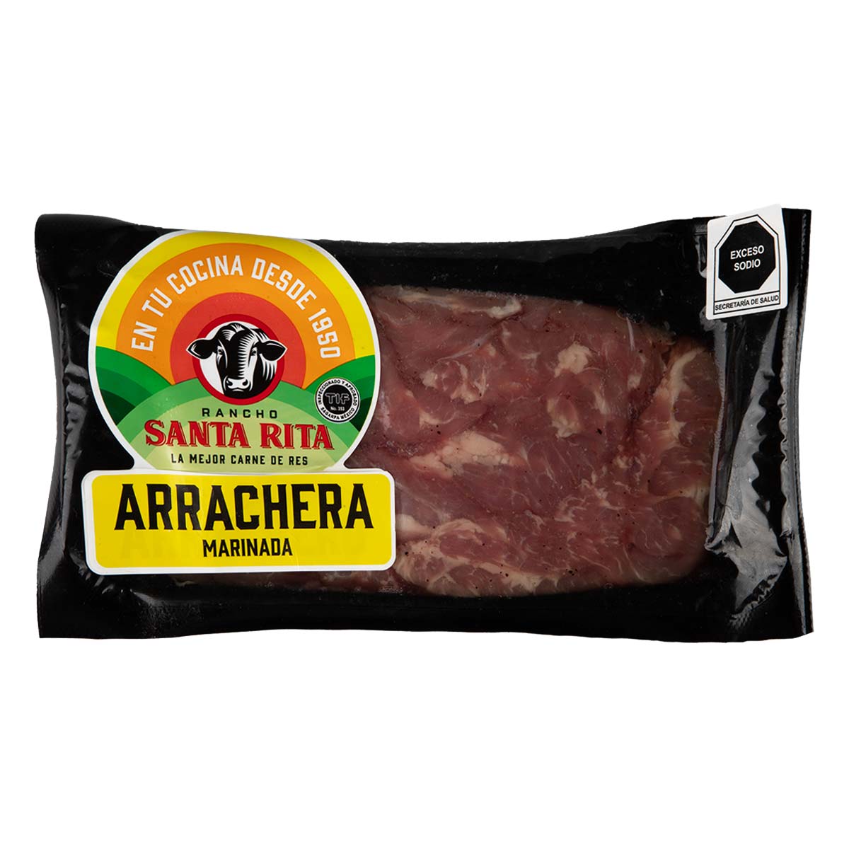 Arrachera Marinada Sta Rita Res Por Kg
